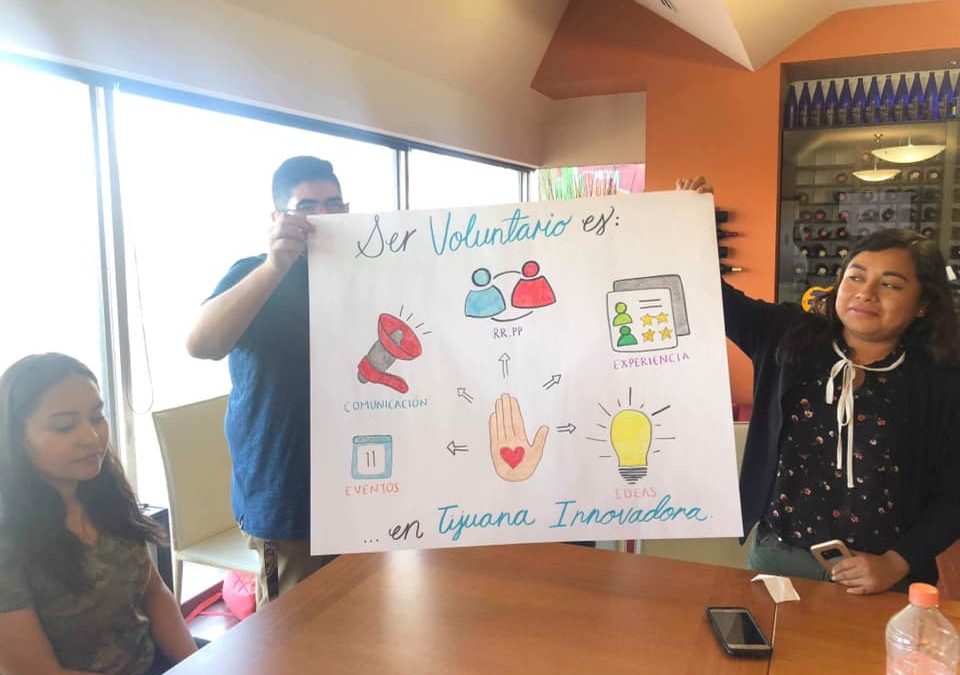 ¿Qué actividades hace un voluntario de Tijuana Innovadora?