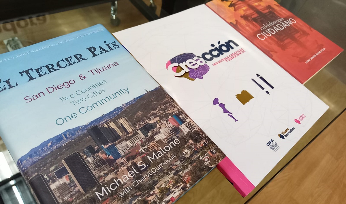 Tendrá Tijuana Innovadora tres presentaciones en Feria del Libro Tijuana 2023